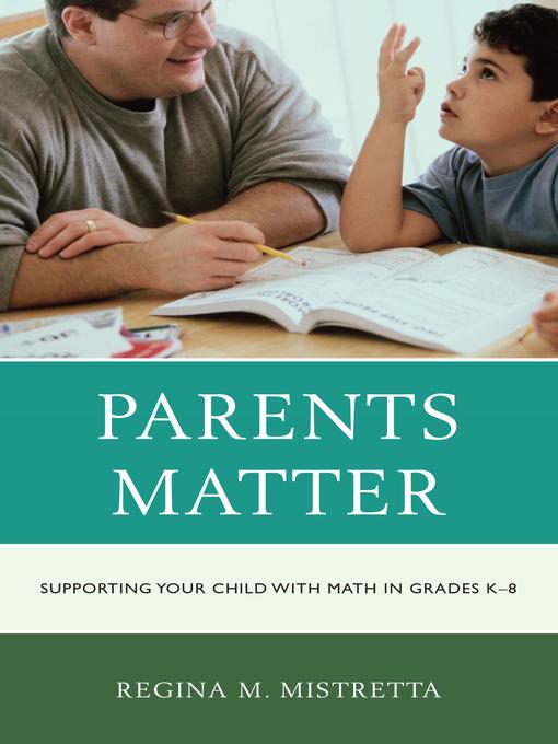 Title details for Parents Matter by Regina M. Mistretta - Available